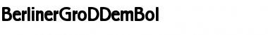 Download BerlinerGroDDemBol Font Download BerlinerGroDDemBol Font
