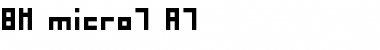 Download BM micro7 Font Download BM micro7 Font