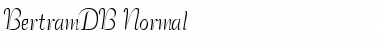 Download BertramDB Font Download BertramDB Font