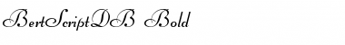 Download BertScriptDB Font Download BertScriptDB Font