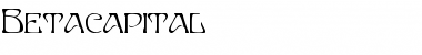 Download Betacapital Font Download Betacapital Font