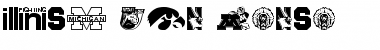 Download Big Ten Mania Font Download Big Ten Mania Font