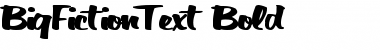 Download BigFictionText Font Download BigFictionText Font