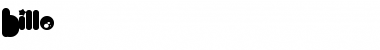Download Billo Font Download Billo Font
