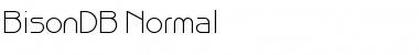 Download BisonDB Font Download BisonDB Font