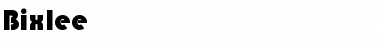Download Bixlee Font Download Bixlee Font