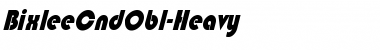 Download BixleeCndObl-Heavy Font Download BixleeCndObl-Heavy Font