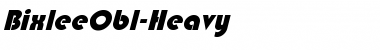 Download BixleeObl-Heavy Font Download BixleeObl-Heavy Font