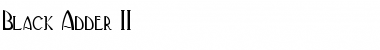Download Black Adder II Font Download Black Adder II Font
