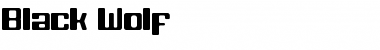 Download Black Wolf Font Download Black Wolf Font