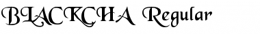 Download BLACKCHA Font Download BLACKCHA Font