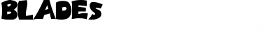 Download Blades Font Download Blades Font
