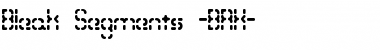 Download Bleak Segments (BRK) Font Download Bleak Segments (BRK) Font