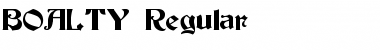 Download BOALTY Font Download BOALTY Font