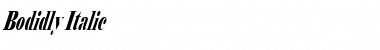 Download Bodidly Font Download Bodidly Font