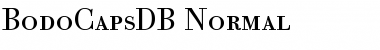 Download BodoCapsDB Font Download BodoCapsDB Font