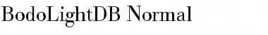 Download BodoLightDB Font Download BodoLightDB Font