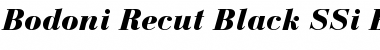 Download Bodoni Recut Black SSi Font Download Bodoni Recut Black SSi Font