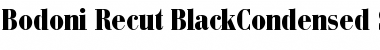 Download Bodoni Recut BlackCondensed SSi Font Download Bodoni Recut BlackCondensed SSi Font