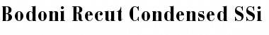 Download Bodoni Recut Condensed SSi Font Download Bodoni Recut Condensed SSi Font