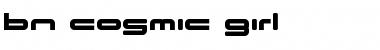 Download BN Cosmic Girl Font Download BN Cosmic Girl Font