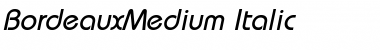 Download BordeauxMedium Font Download BordeauxMedium Font