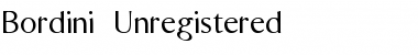 Download Bordini (Unregistered) Font Download Bordini (Unregistered) Font