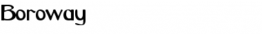 Download Boroway Font Download Boroway Font