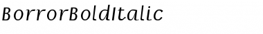 Download BorrorBoldItalic Font Download BorrorBoldItalic Font