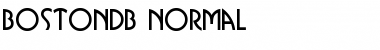 Download BostonDB Font Download BostonDB Font
