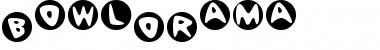 Download BowlORama Font Download BowlORama Font