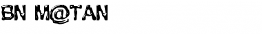 Download BN M@TAN Font Download BN M@TAN Font