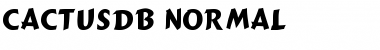 Download CactusDB Font Download CactusDB Font