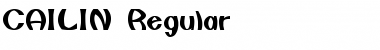 Download CAILIN Font Download CAILIN Font