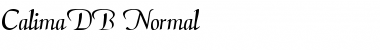 Download CalimaDB Font Download CalimaDB Font