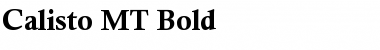 Calisto MT Bold Font