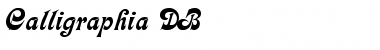 Download Calligraphia DB Font Download Calligraphia DB Font