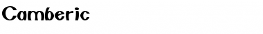 Download Camberic Font Download Camberic Font