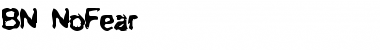 Download BN-NoFear Font Download BN-NoFear Font