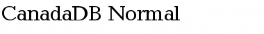 Download CanadaDB Font Download CanadaDB Font