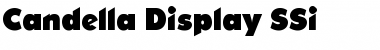 Download Candella Display SSi Font Download Candella Display SSi Font