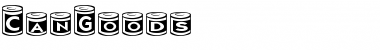Download CanGoods Font Download CanGoods Font