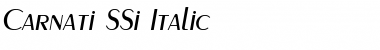 Download Carnati SSi Font Download Carnati SSi Font