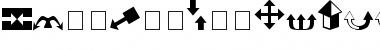 Download Carr Arrows (filled) Font Download Carr Arrows (filled) Font