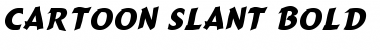 Download Cartoon Slant Font Download Cartoon Slant Font