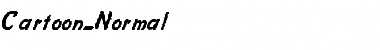 Download Cartoon-Normal Font Download Cartoon-Normal Font