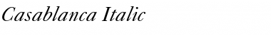 Download Casablanca Font Download Casablanca Font