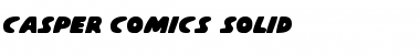 Download Casper Comics Solid Font Download Casper Comics Solid Font