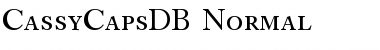 Download CassyCapsDB Font Download CassyCapsDB Font