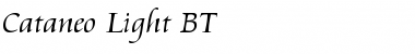 Download Cataneo Lt BT Font Download Cataneo Lt BT Font